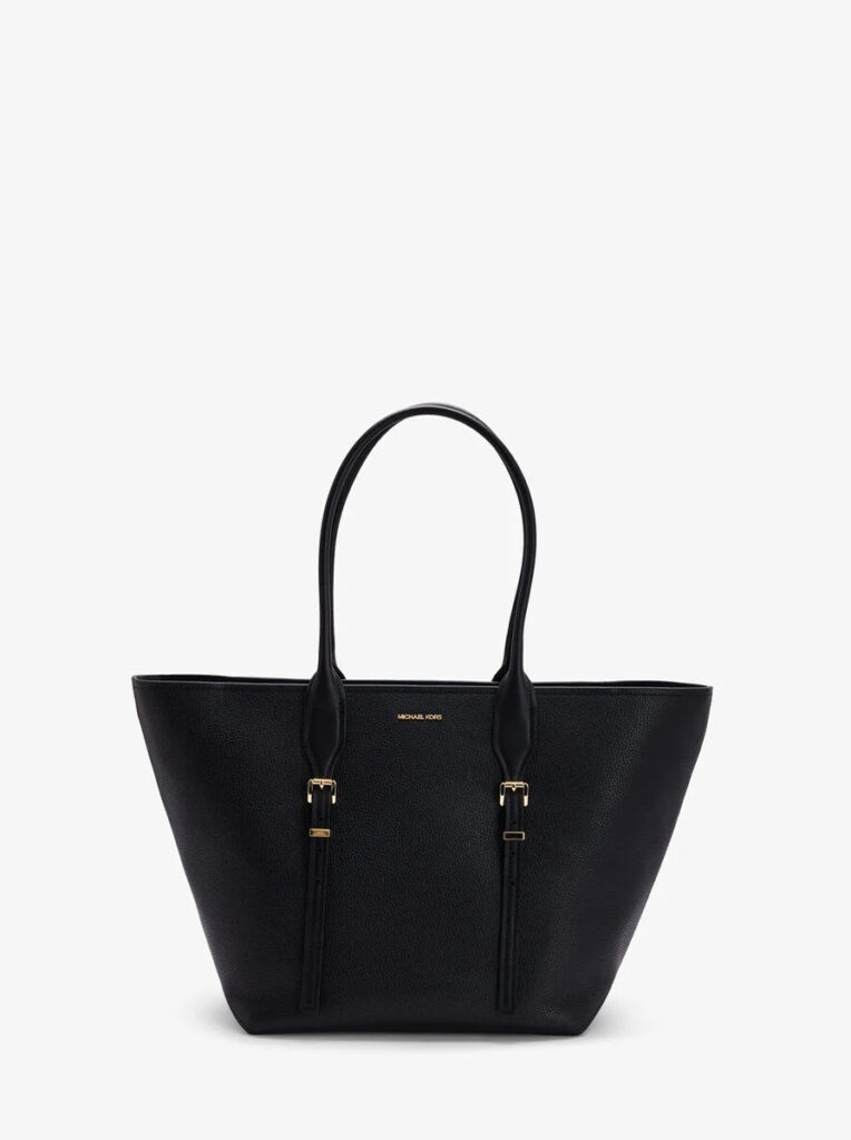 Moore Large Pebbled Leather Tote Bag