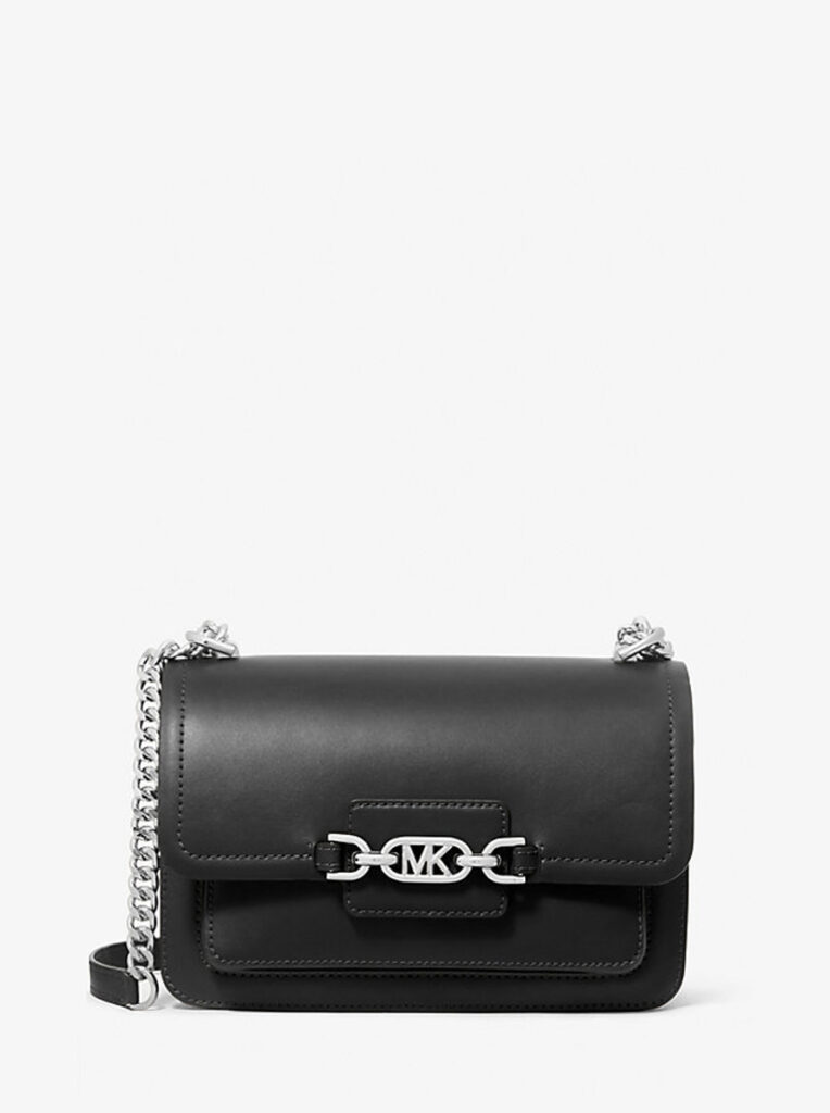 Heather Large Leather Shoulder Bag
