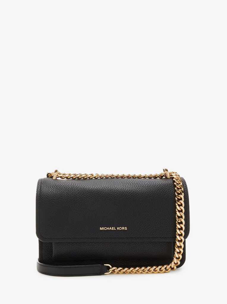 Claire Large Pebbled Leather Convertible Shoulder Bag