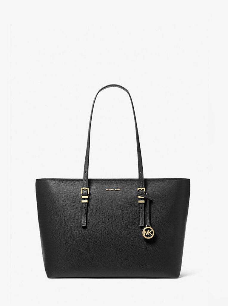 Quinn Large Pebbled Leather Tote Bag