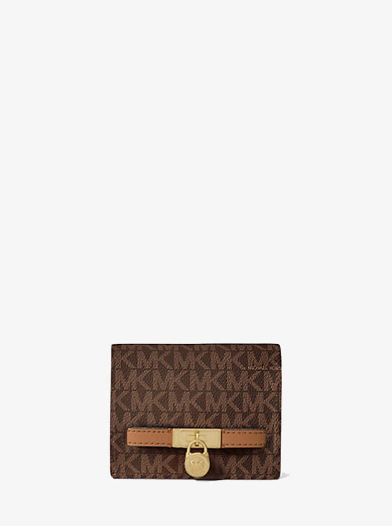 Hamilton Moderne Small Signature Logo Wallet