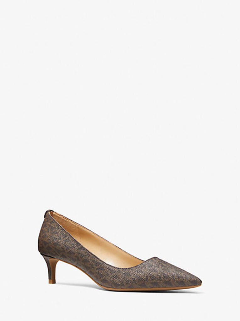 Alina Flex Logo Kitten Pump