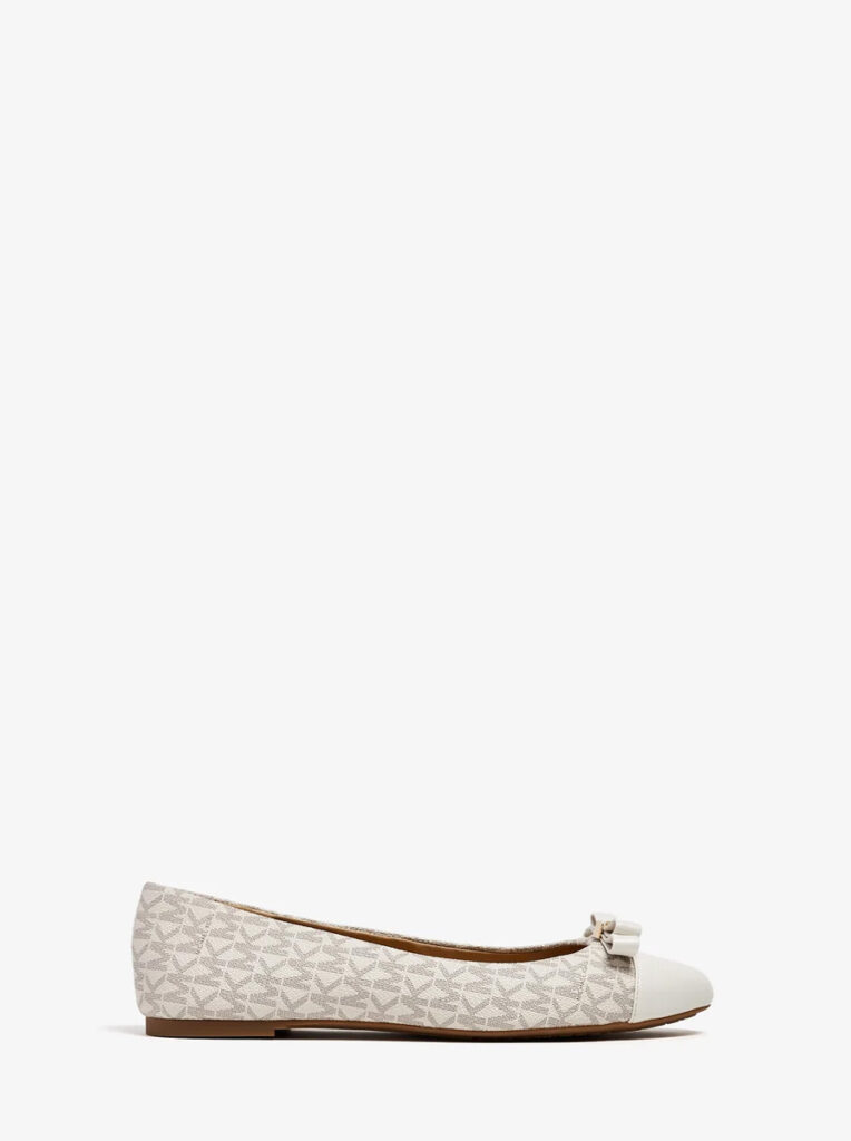Andrea Logo Ballet Flat