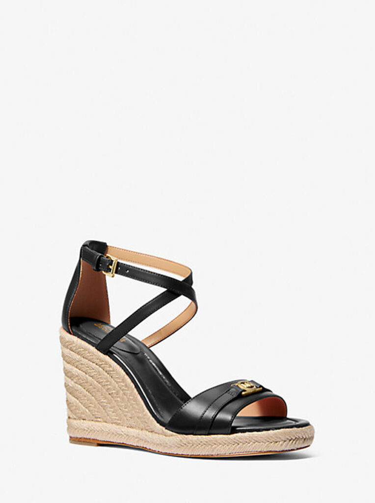 Mandy Leather Wedge Sandal