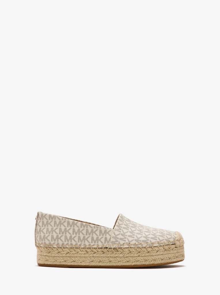 Lynn Signature Logo Platform Espadrille