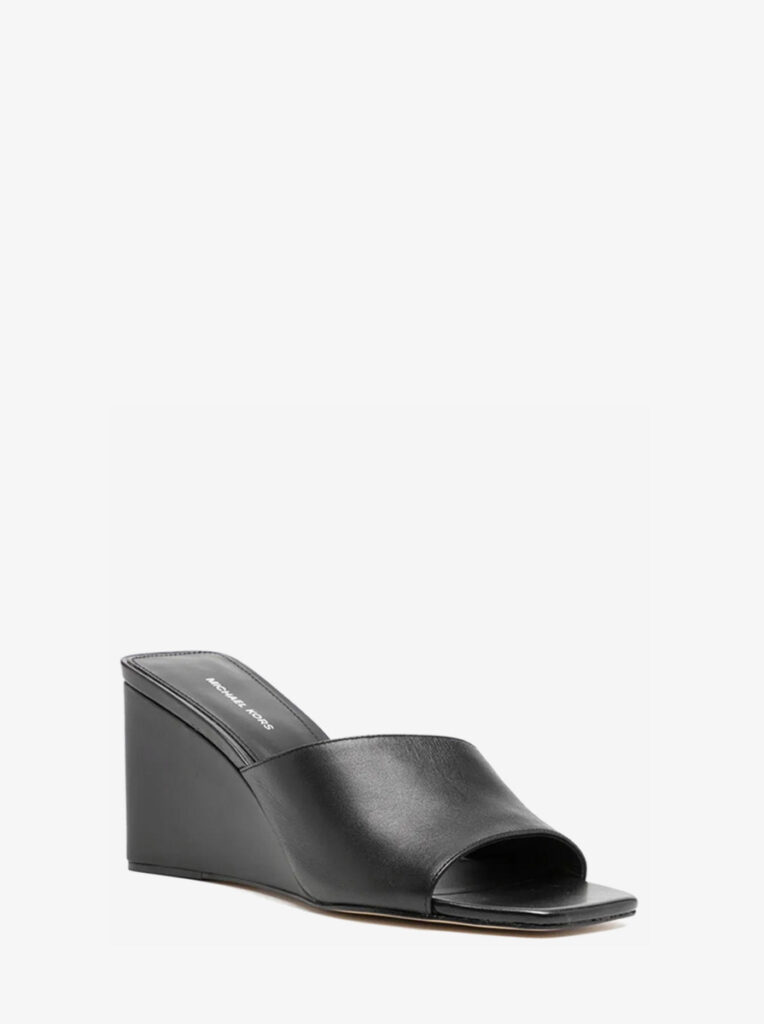Merriam Leather Wedge Sandal