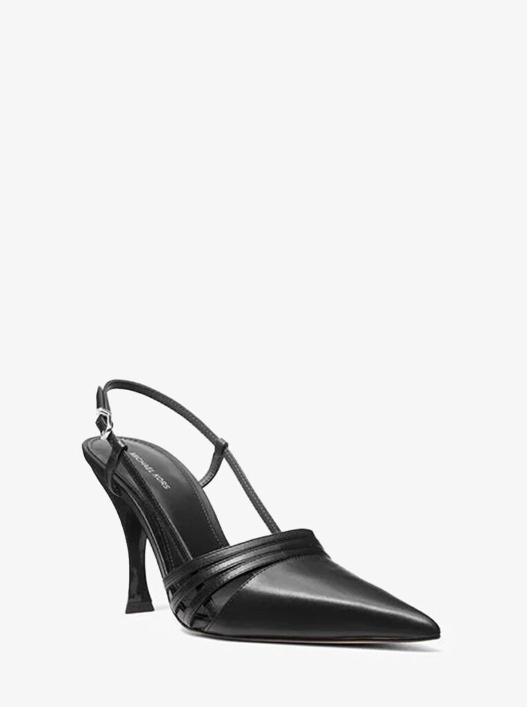 Haisley Leather Slingback Pump
