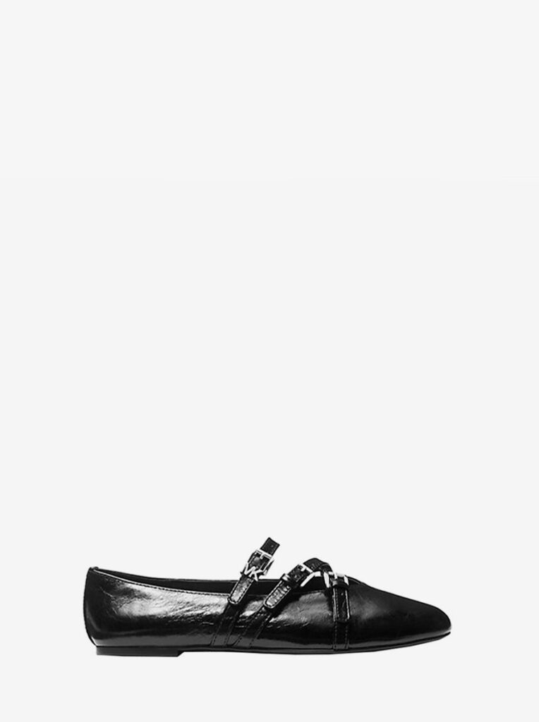 Indy Flex Leather Ballet Flat