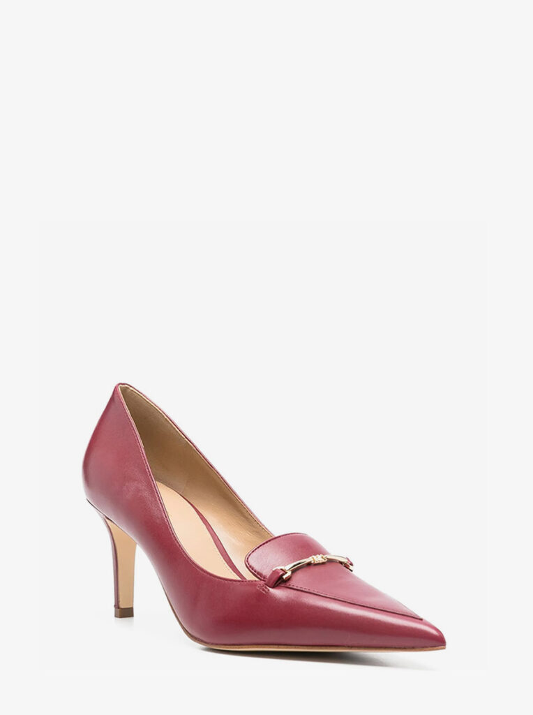 Lena Leather Slingback Pump