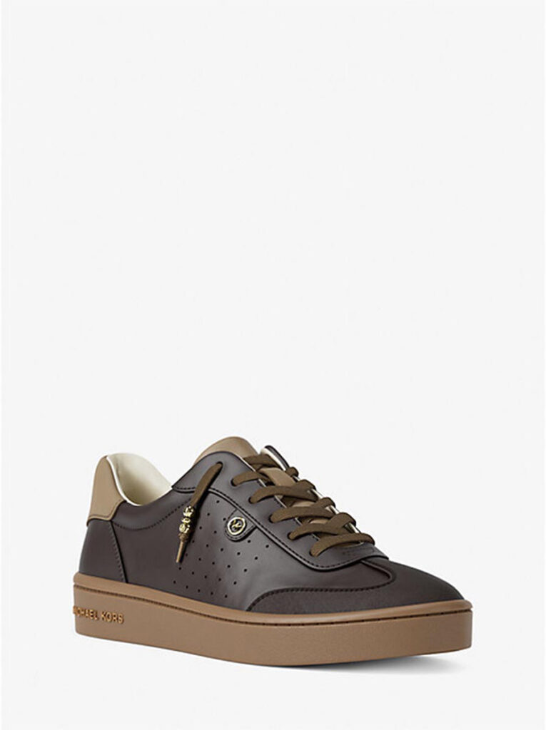 Scotty Embellished Leather Sneaker