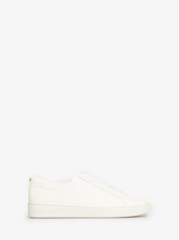 Colby Embossed-Logo Leather Sneaker - Image 3